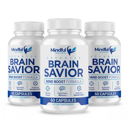 Brain Savior 3 bottle bundle package with free bonuses