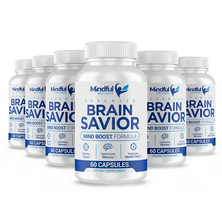 Brain Savior 6 bottle best value package with free shipping